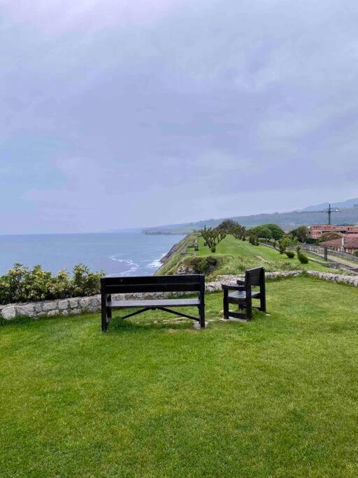 Precioso - Moderno Terraza Y Parking, 2 Hab, 2 Banos, 6-7 Pers - Dispo Abril Y Mayo Llanes Exterior photo